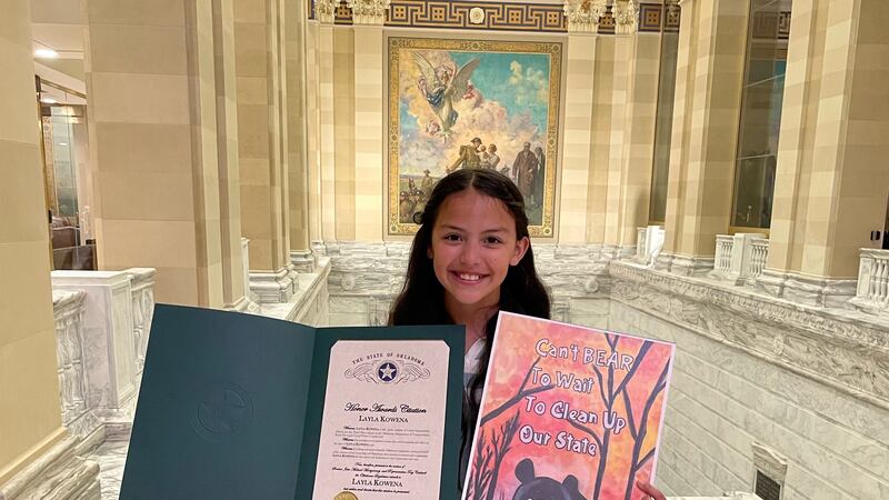 Layla Kowena entered the contest along with over 5,000 others across the state.