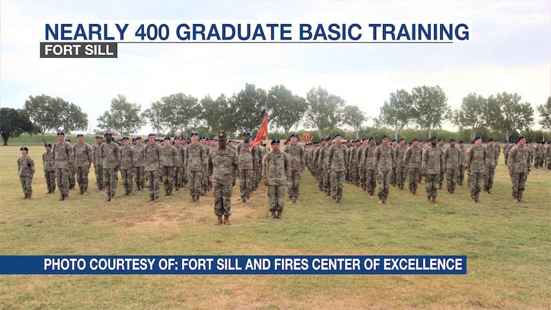 Nearly 400 soldiers are beginning their careers in the US Army Friday after graduating from...