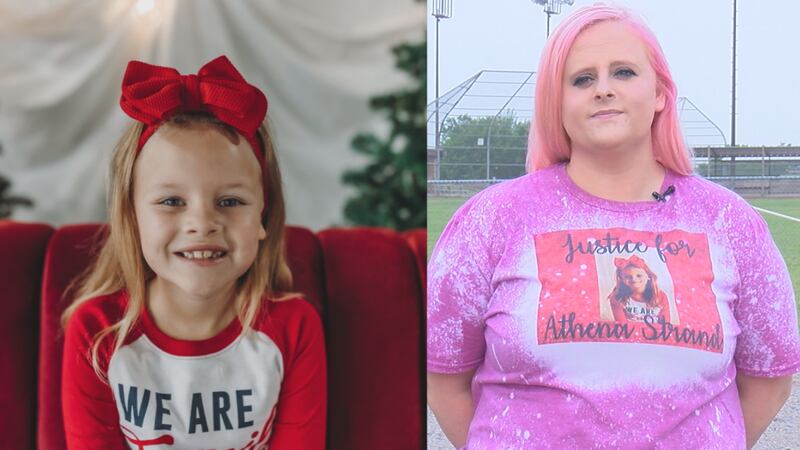 Maitlyn Gandy reflects on life after loss of daughter (Athena Strand) pictured above