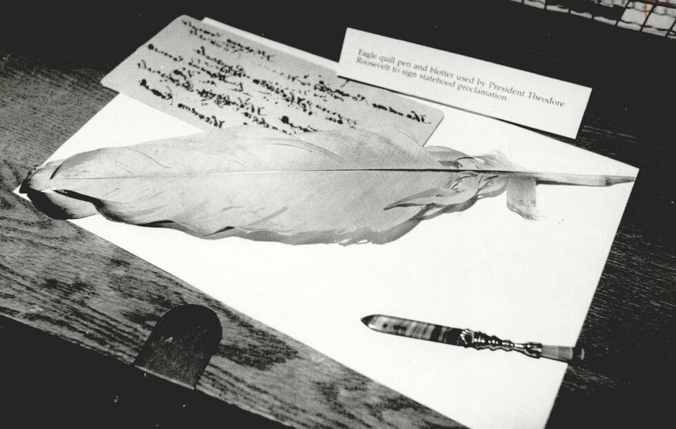 Roosevelt's Proclamation (courtesy of the Oklahoma Historical Society)