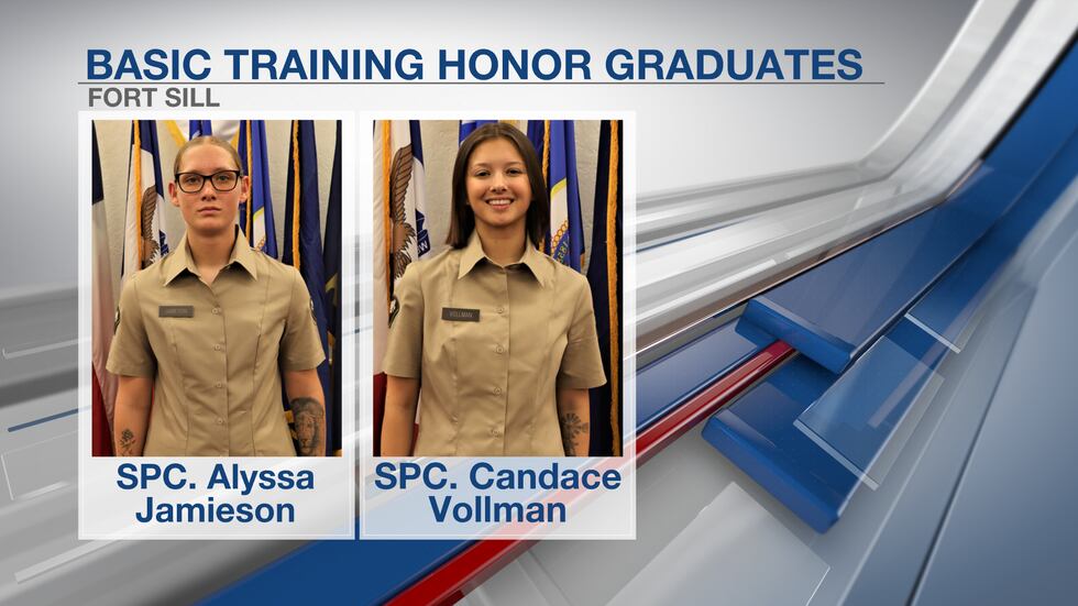 SPC Alyssa Jamieson and SPC Candace Vollman