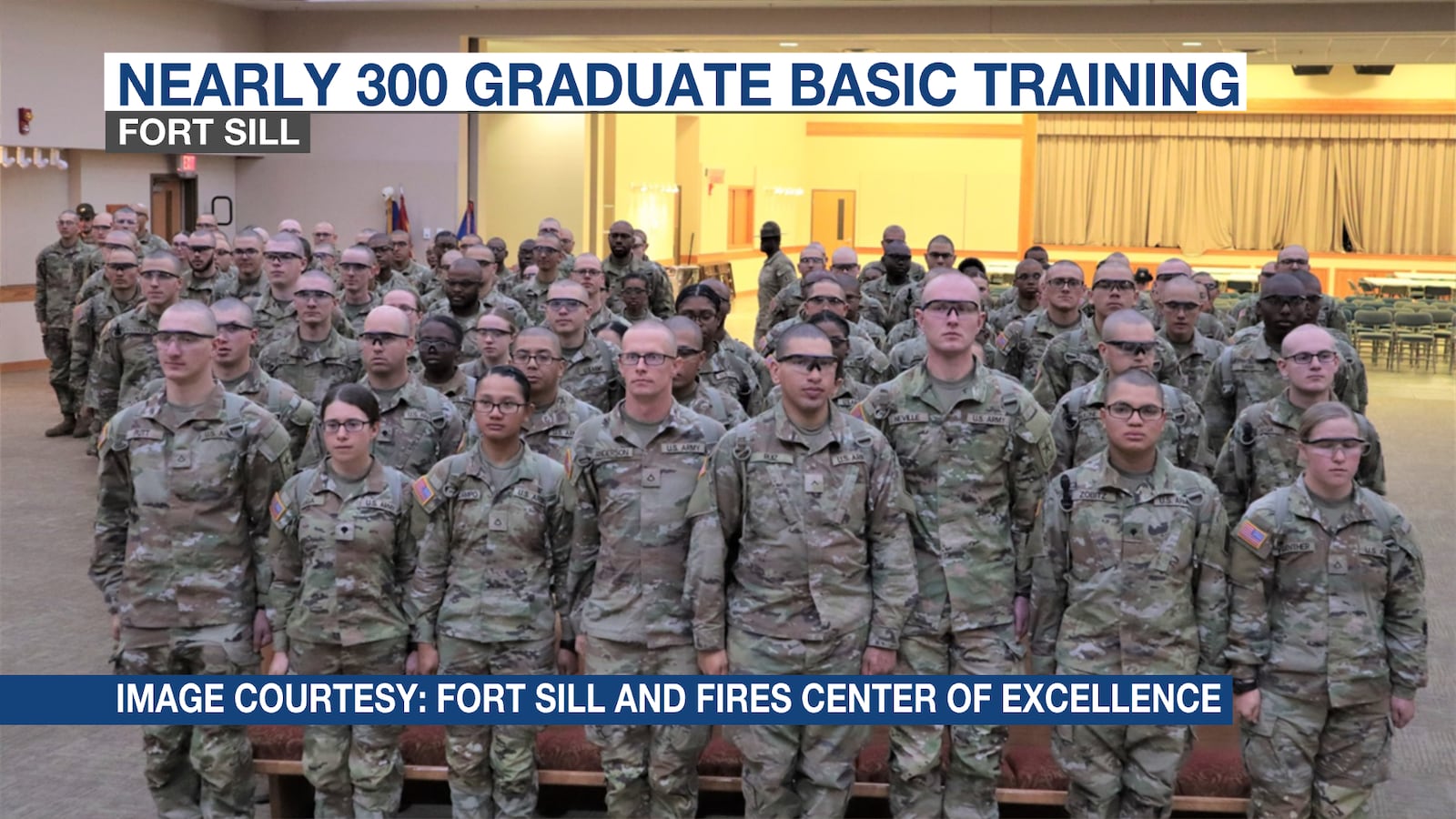 Fort Sill sees nearly 300 basic training graduates for last graduation