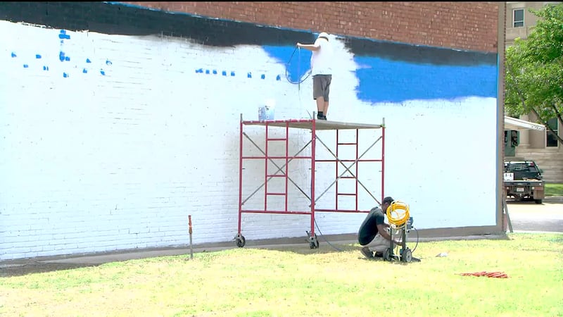 A dedication ceremony for the mural will be held Saturday, June 11.