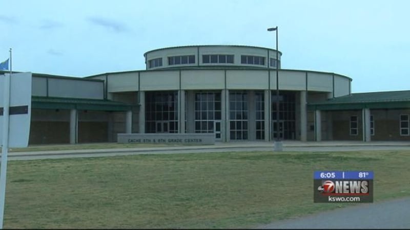 Cache Public Schools have been placed on lockdown after a domestic altercation in Lawton.