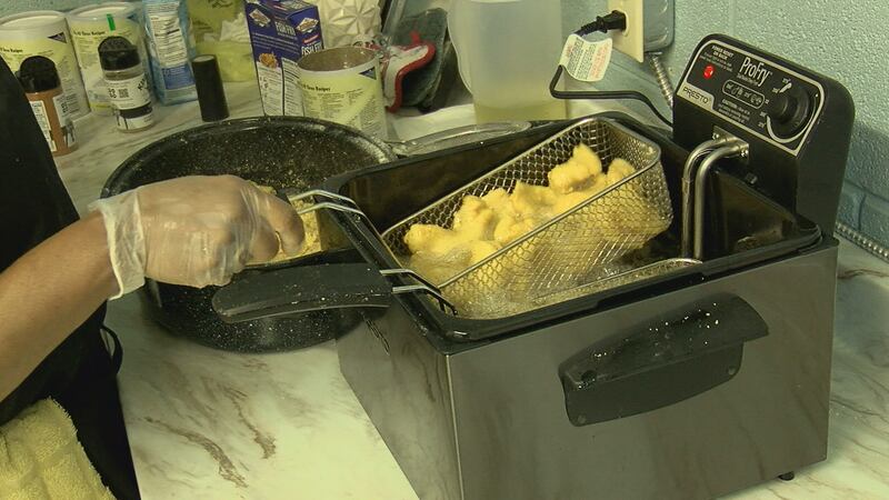 The Church hosted their annual fish fry fundraiser, in hopes of raising money for church...