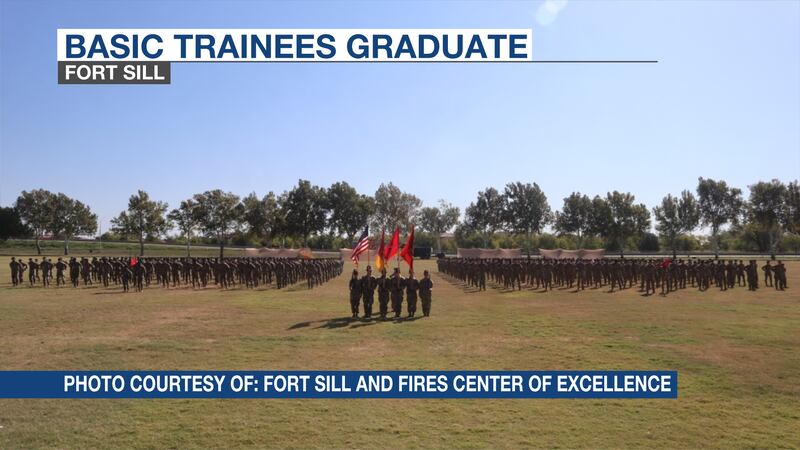 Roughly 420 basic trainees officially became soldiers Friday, during a graduation ceremony.