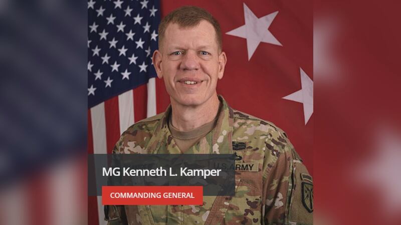 Maj. Gen. Kenneth Kamper.
